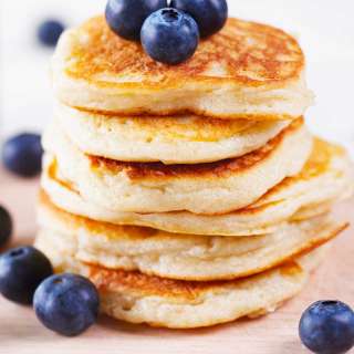 Coconut Flour Pancakes | Low Carb Pancake Recipe