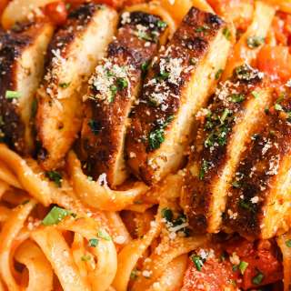 Blackened Chicken Pasta