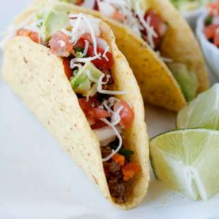 Kale & Ground Meat Tacos