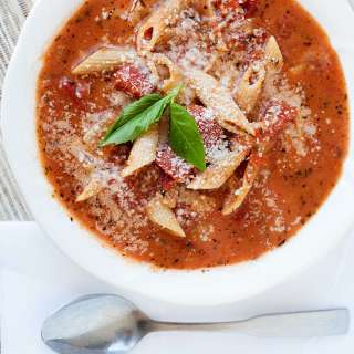 Slow Cooker Parmesan Chicken Soup
