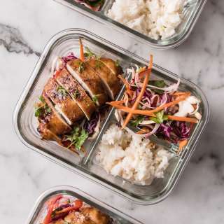 Korean Chicken Meal Prep Lunch