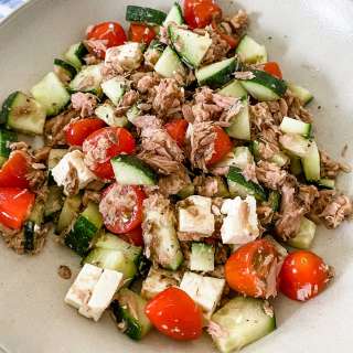 Tomato Tuna Salad without Mayo