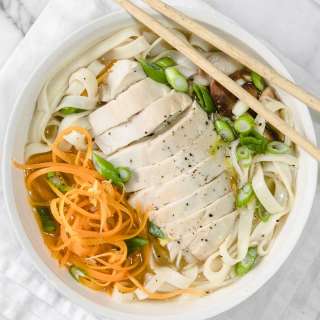 Easy Chicken Udon Soup