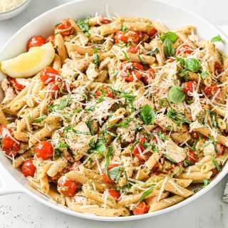 Salmon Pasta Salad for Summer