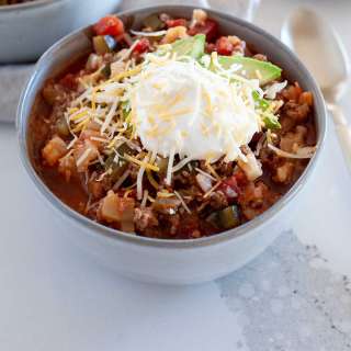The Best Ever Keto Chili