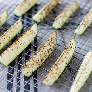 Roasted Zucchini Spears