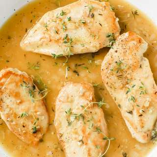 White Wine Chicken & Green Beans