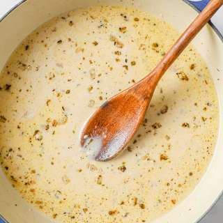 Creamy Lemon Garlic Sauce for Pasta or Chicken