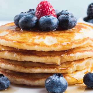 Fluffiest Greek Yogurt Pancakes