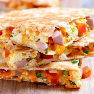 Egg & Cheese Breakfast Quesadillas