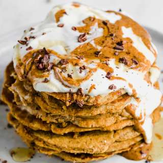 Fluffy Peanut Butter Pancakes