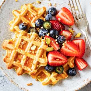 Sourdough Waffles (Beginner Friendly)
