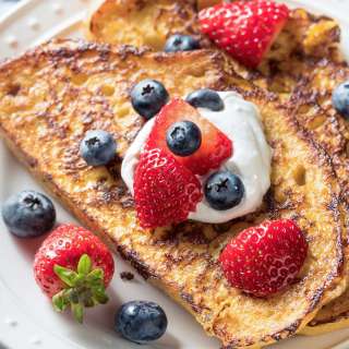 Simple Sourdough French Toast