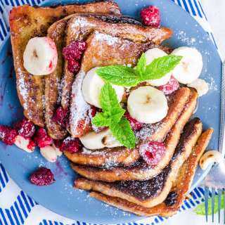 Easy French Toast with Almond Milk