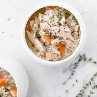 Slow Cooker Soup Recipes | Crockpot Chicken & Rice Soup