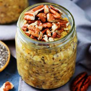Pumpkin Pie Overnight Oats