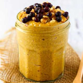 Healthy Pumpkin Chia Pudding