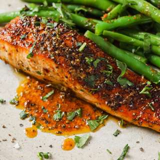Quick Cajun Salmon