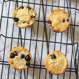 Almond Flour Blueberry Scones