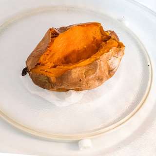 How to Microwave a Sweet Potato