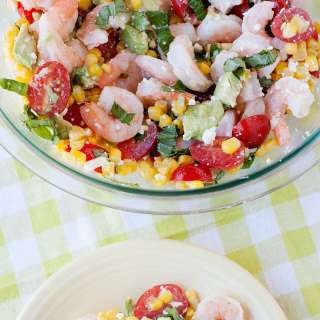 Avocado and Shrimp Salad