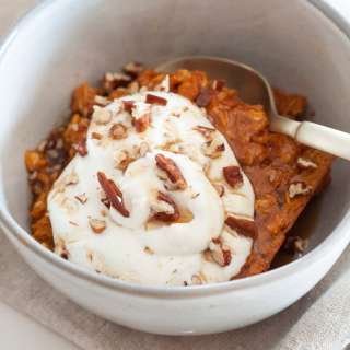Pumpkin Baked Oatmeal