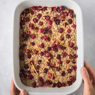 Cranberry Orange Baked Oatmeal