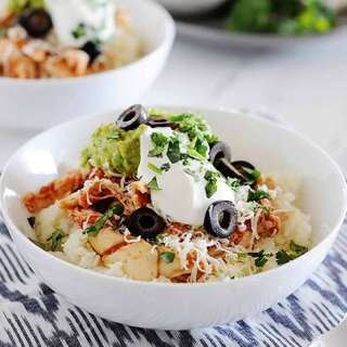 Chicken Cauliflower Rice Bowls