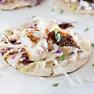Blackened Fish Tacos with Tilapia