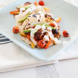 Blackened Salmon Fish Tacos