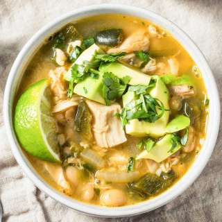 Rotisserie Chicken White Chili