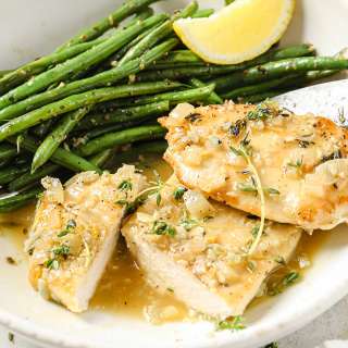 Garlic Chicken and Green Beans