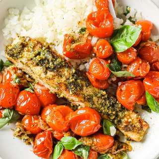 Salmon with Rice
