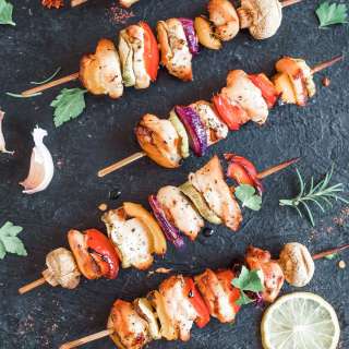Grilled Chicken Kabobs