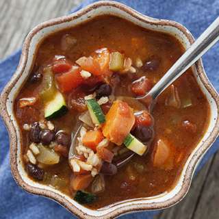 Mexican Vegetable Soup with Beans