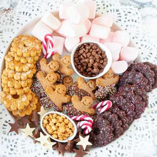 Hot Chocolate Charcuterie Board