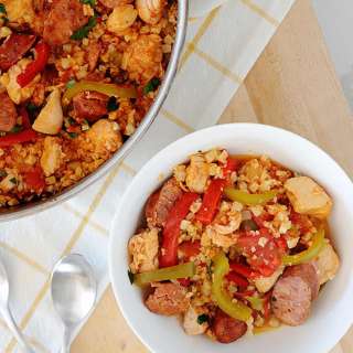 Healthy Chicken and Sausage Jambalaya