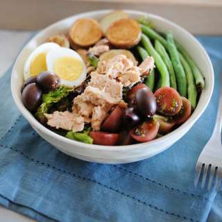 Easy Canned Salmon Nicoise Salad