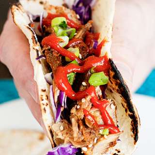 Thai Rib Asian Tacos