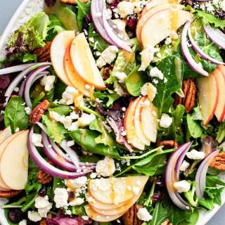 Christmas Salad with 2-Minute Vinaigrette