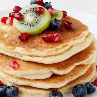 Fluffy Eggnog Pancakes Recipe