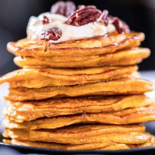Pumpkin Pancakes with Pancake Mix