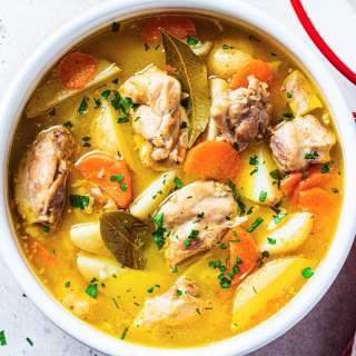 Chicken Stew with Potatoes (Grandma's Recipe)