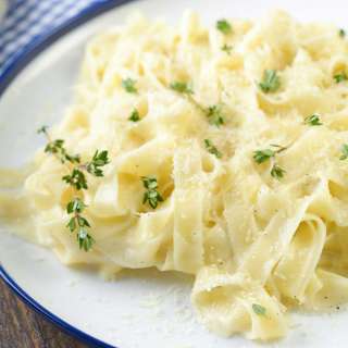 Creamy Cottage Cheese Alfredo