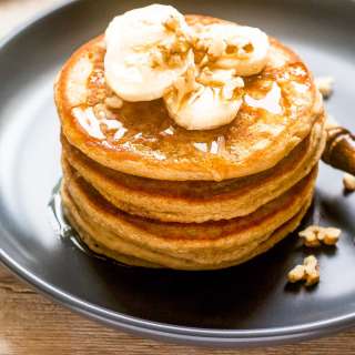 Classic Banana Pumpkin Pancakes