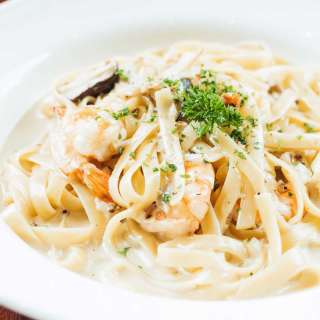 Frozen Shrimp Alfredo