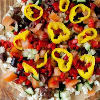 Layered Hummus Dip Recipe