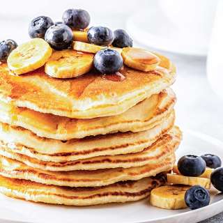 3 Ingredient No Egg Banana Pancakes