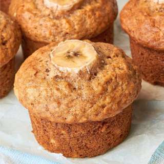 Banana Cottage Cheese Muffins