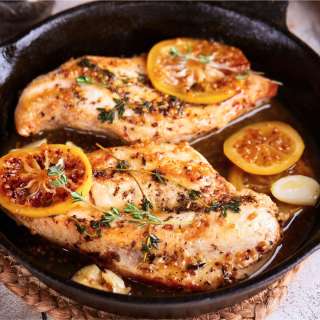 Baked Lemon Thyme Chicken Breasts